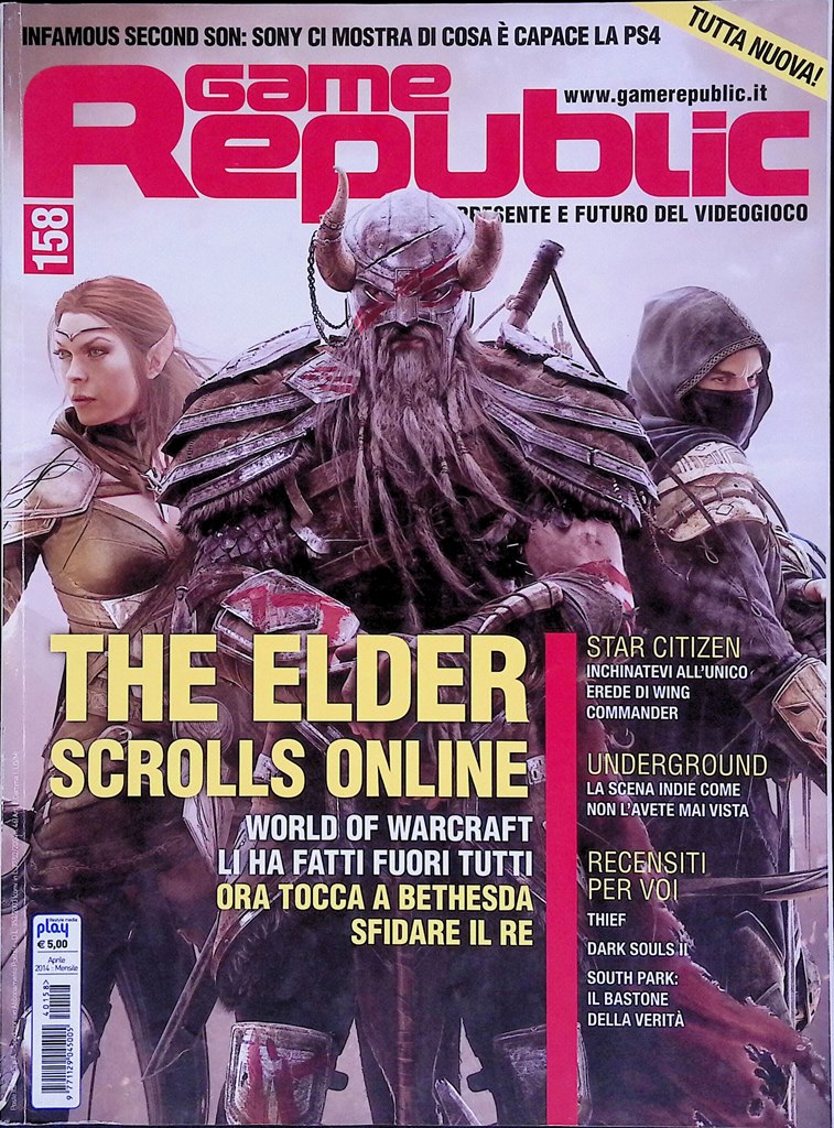 Game Republic Aprile 2014 Wolfenstein Castlevania LEGO Dark Souls DK …
