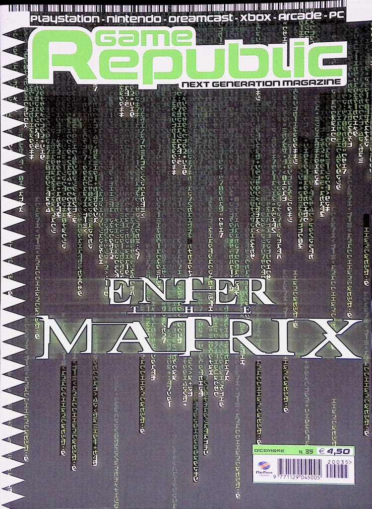 Game Republic Dicembre 2002 Matrix Final Fantasy Spyro Grand Theft …