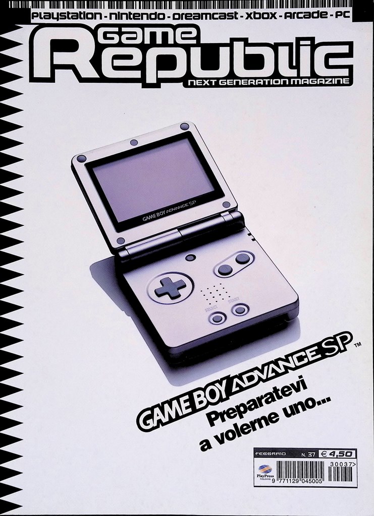 Game Republic Febbraio 2003 Zelda GameBoy Advance SP Mortal Kombat …