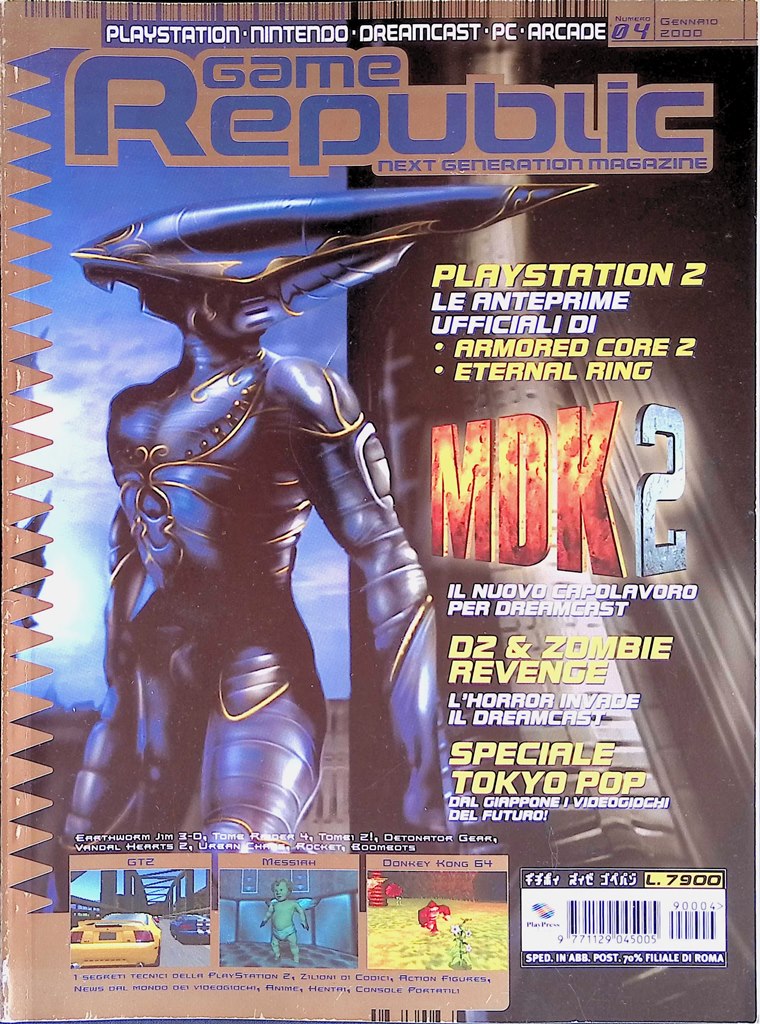 Game Republic Gennaio 2000 Donkey Kong Tomb Raider Quake 2 …