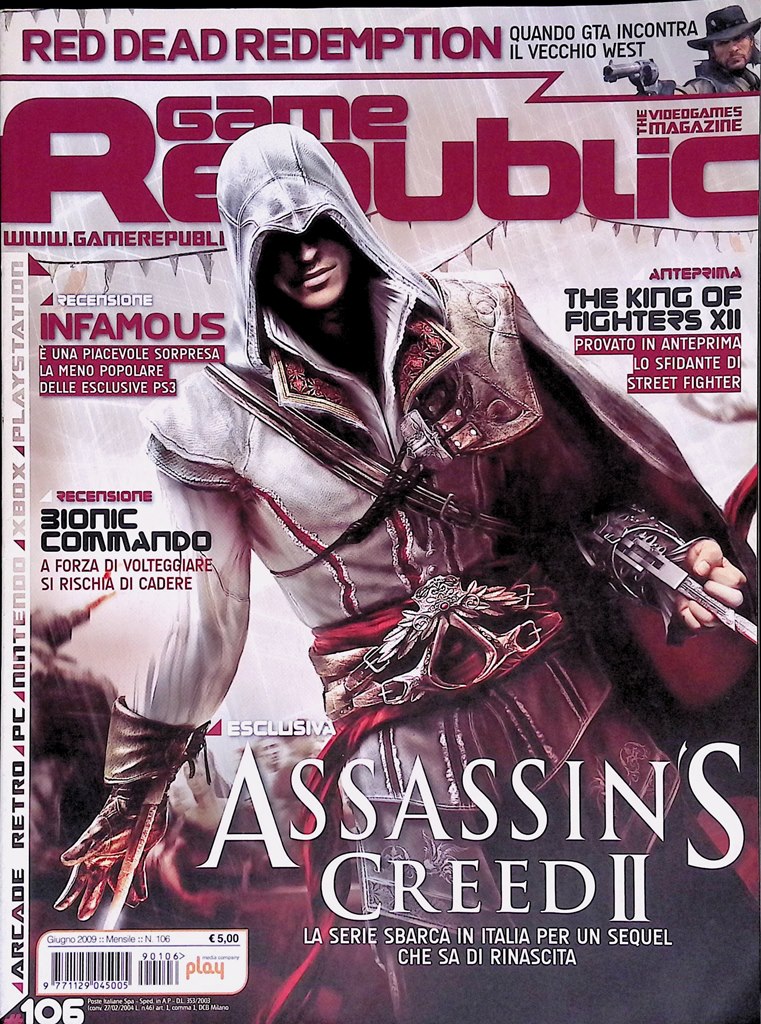 Game Republic Giugno 2009 Tekken Soul Calibur Red Dead Redemption …