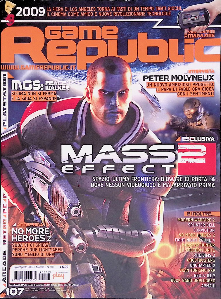 Game Republic Luglio Agosto 2009 Telltale Mass Effect Metroid Mario …