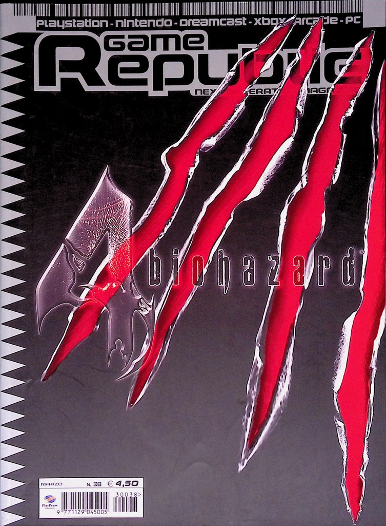 Game Republic Marzo 2003 Super Zaxxon Resident Evil Matrix Castlevania …