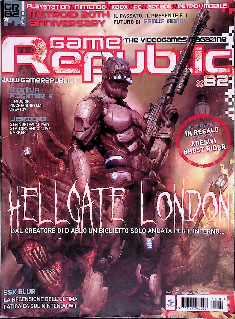 Game Republic Marzo 2007 Windows Vista Metroid Mario Ghost Rider …