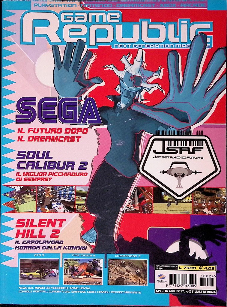 Game Republic Novembre 2001 Grand Theft Auto Crash Bandicoot Silent …