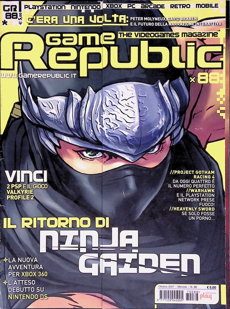 Game Republic Ottobre 2007 Mafia Silent Hill Bioshock Zelda Sonic …