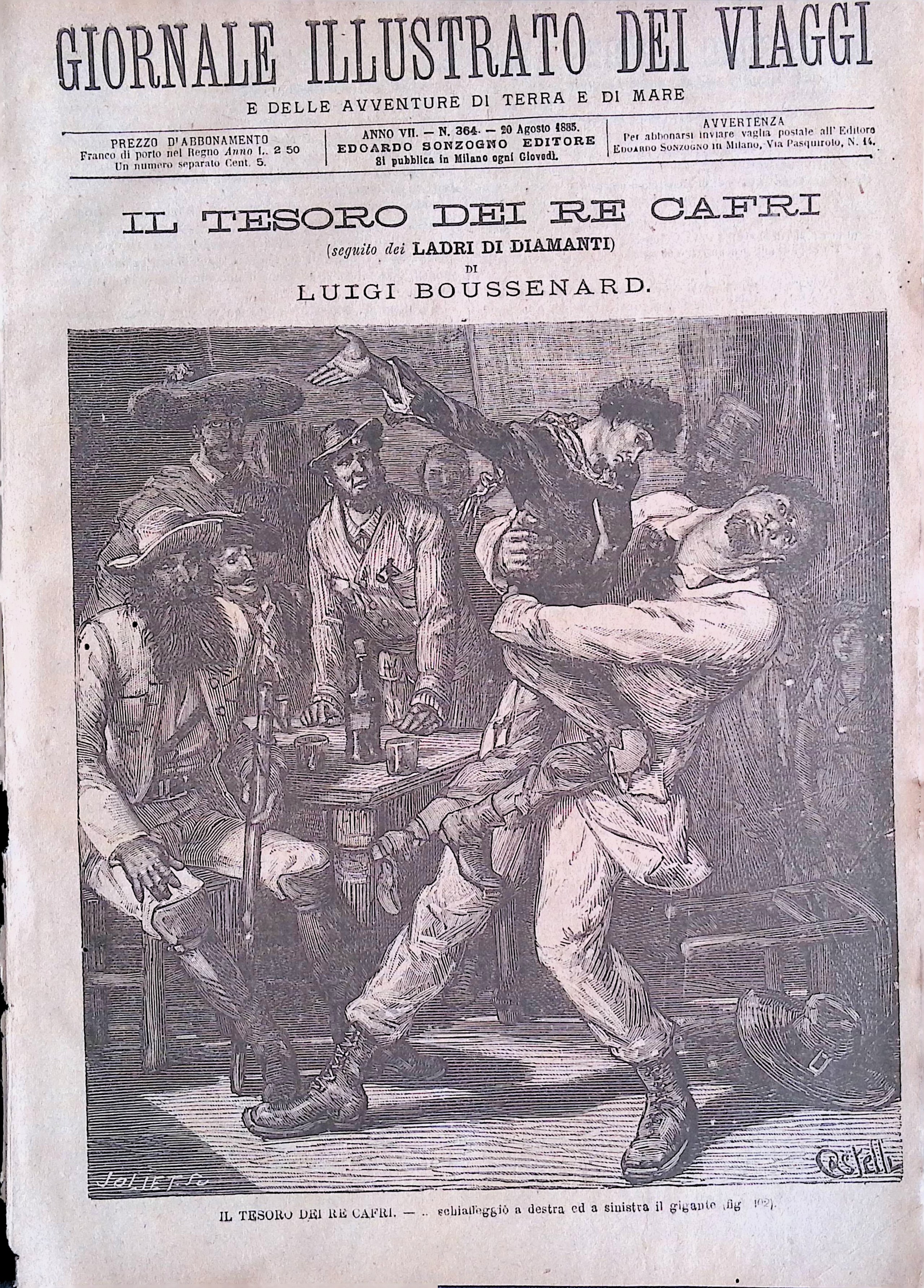 Giornale Illustrato dei Viaggi 20 Agosto 1885 Il Tesoro dei …