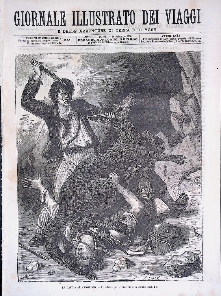 Giornale Illustrato dei Viaggi 26 Febbraio 1880 Arrivo della Vega …