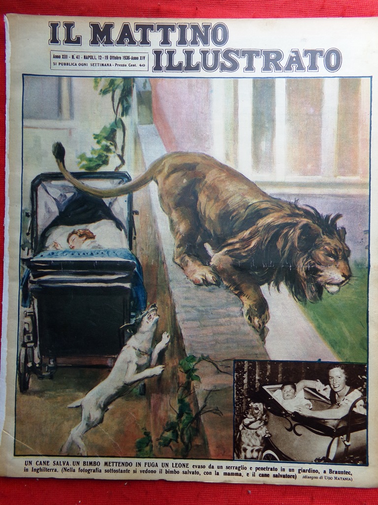 Il Mattino Illustrato 12 Ottobre 1936 Alcazar di Toledo Cadetti …