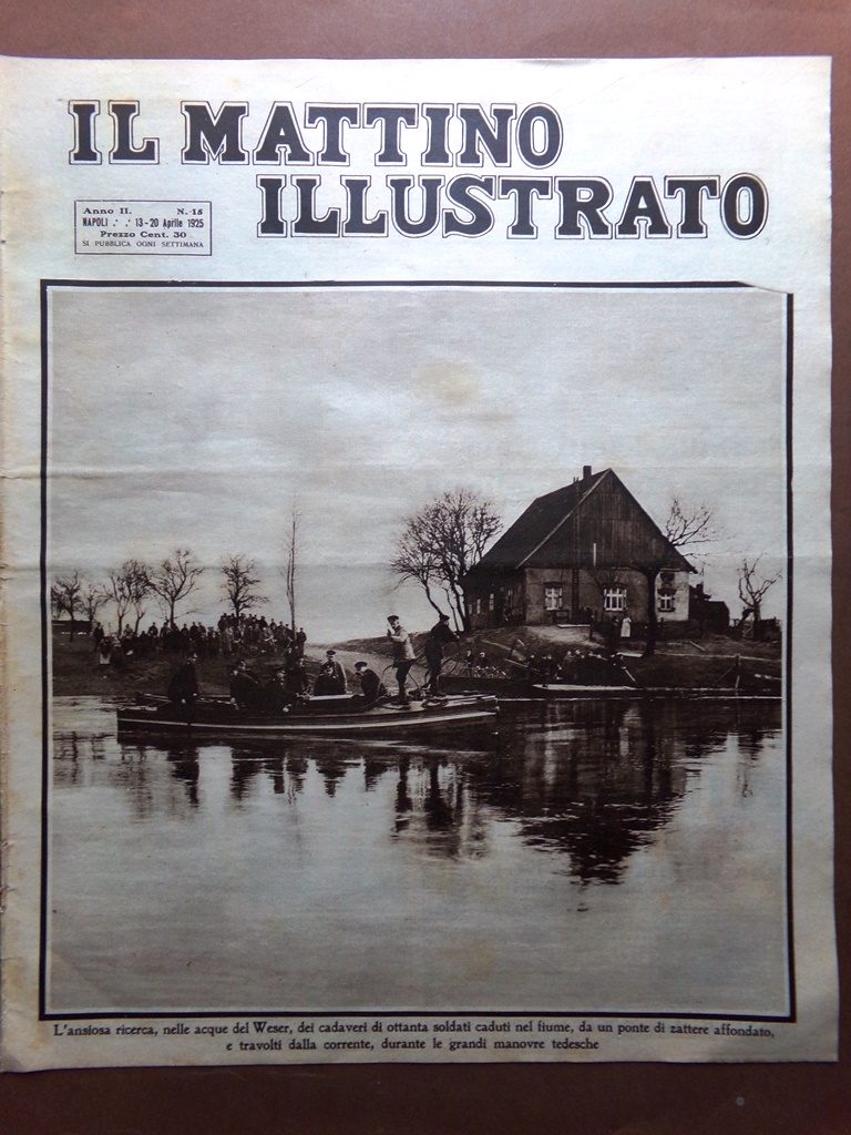 Il Mattino Illustrato 13 Aprile 1925 Fiori Montecarlo Spadini Urbino …