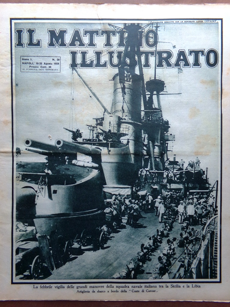 Il Mattino Illustrato 18 Agosto 1924 Perdono Assisi Viareggio Santo …