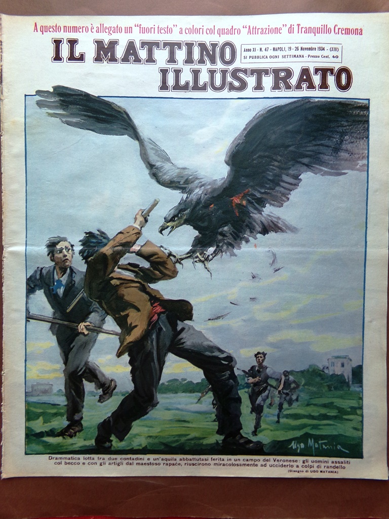 Il Mattino Illustrato 19 Novembre 1934 Nobel Pirandello Zulu Dalila …