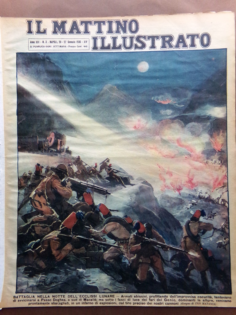 Il Mattino Illustrato 20 Gennaio 1936 John Gilbert Sforza Patti …