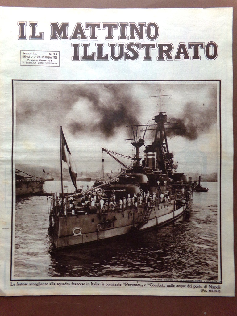 Il Mattino Illustrato 22 Giugno 1925 Valli Susa Barletta Lutero …