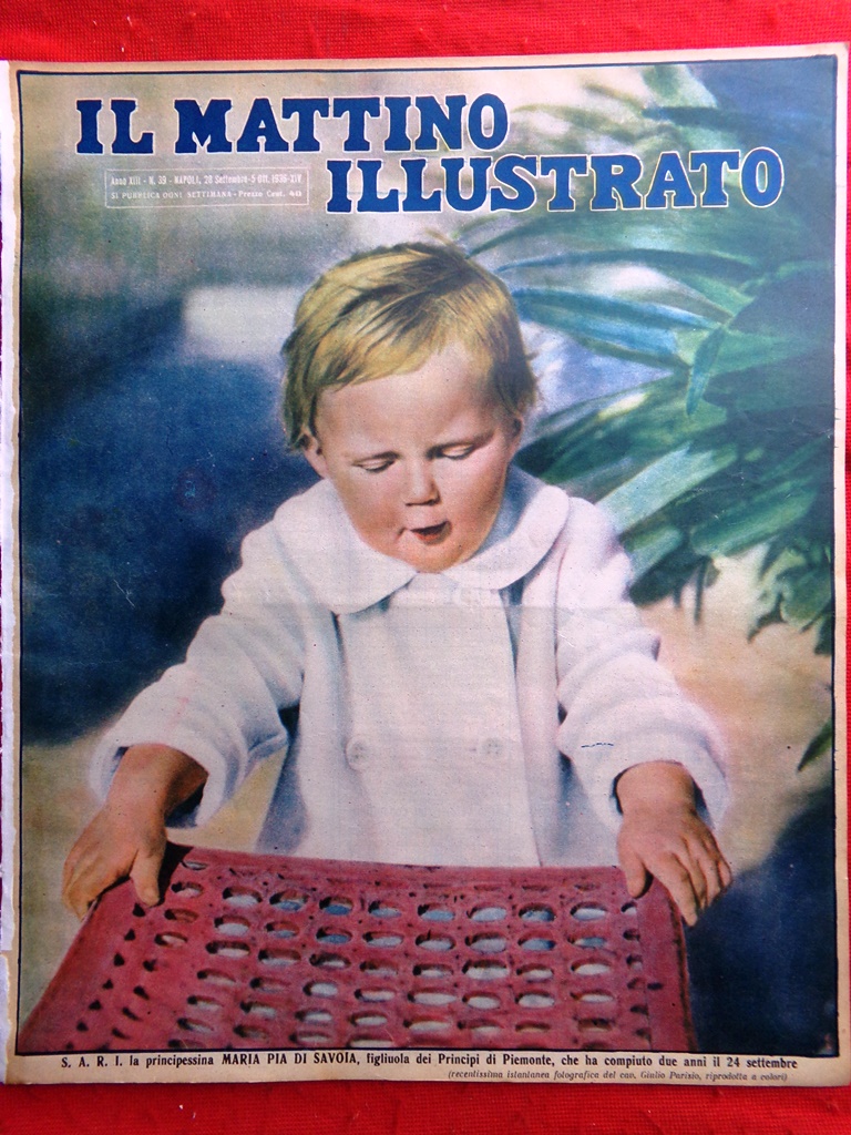 Il Mattino Illustrato 28 Settembre 1936 Loen Norvegia Tasso Fiera …