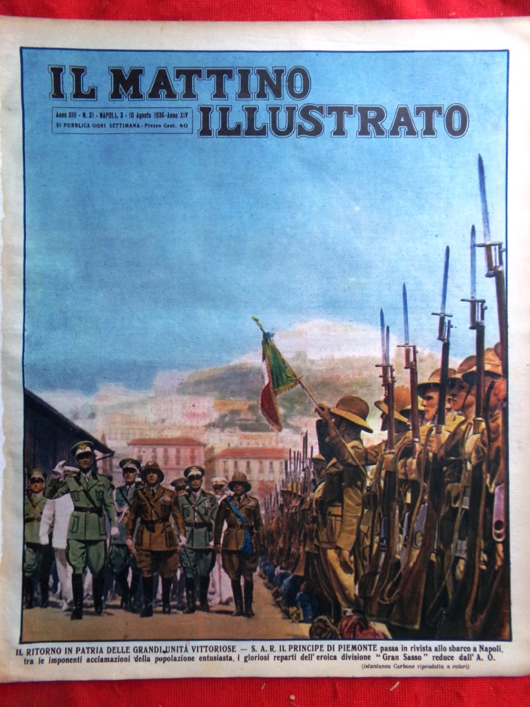 Il Mattino Illustrato 3 Agosto 1936 Scimmie Liszt Donne Calze …