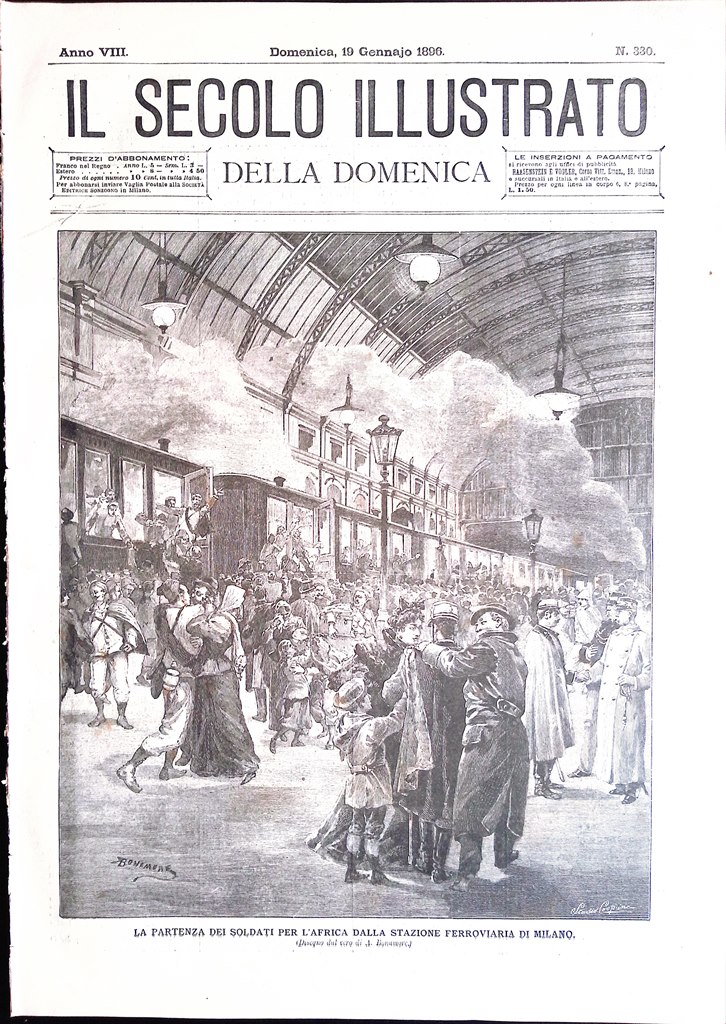 Il Secolo Illustrato 19 Gennaio 1896 Scoperte nel Lago Nemi …