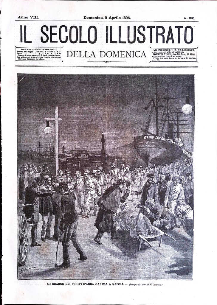 Il Secolo Illustrato 5 Aprile 1896 Andrea Chénier Opera Giordano …