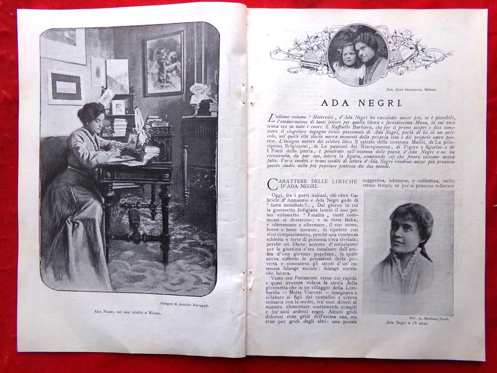 Il Secolo XX Novembre 1904 Ada Negri Brigantaggio Duomo di …