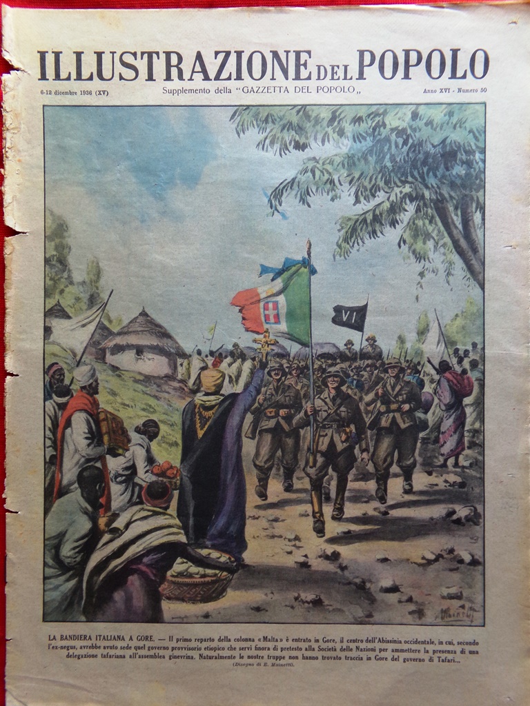 Illustrazione del Popolo 12 Dicembre 1936 Morte Fregoli Vienna Blocco …