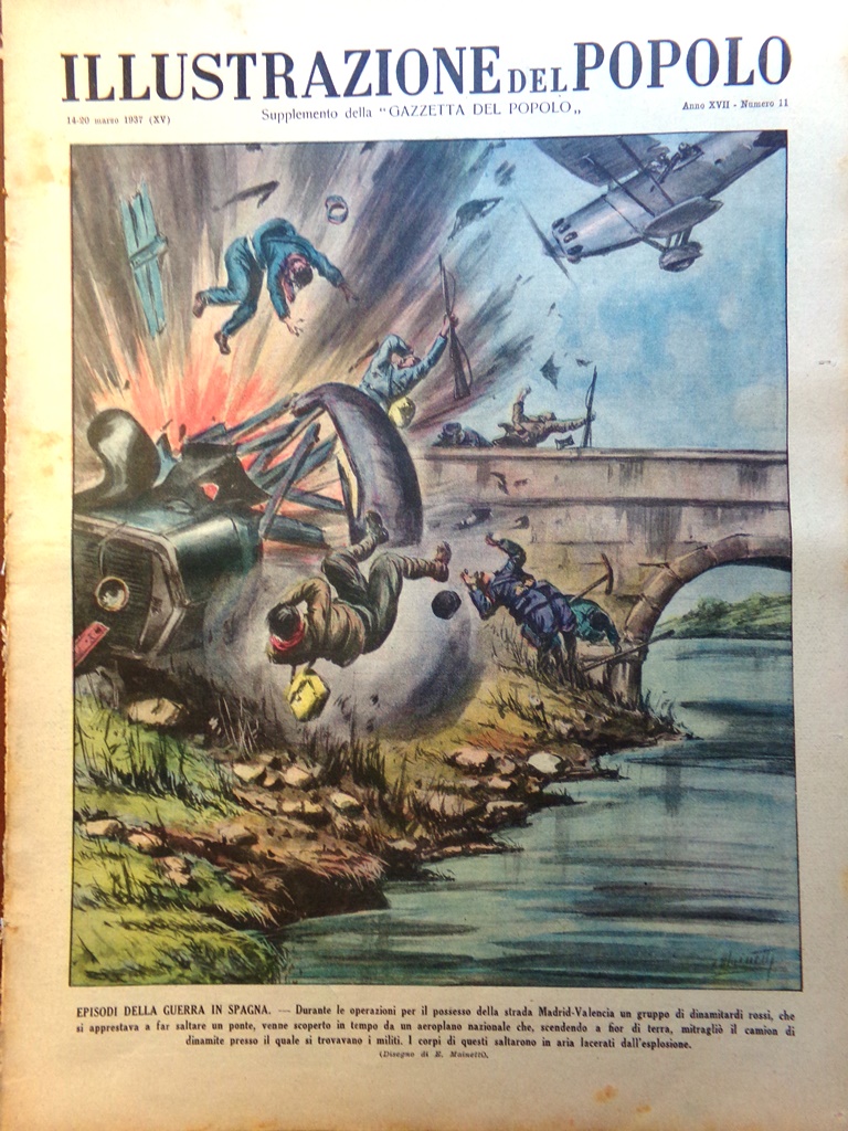 Illustrazione del Popolo 14 Marzo 1937 Canarias Bove Religione in …