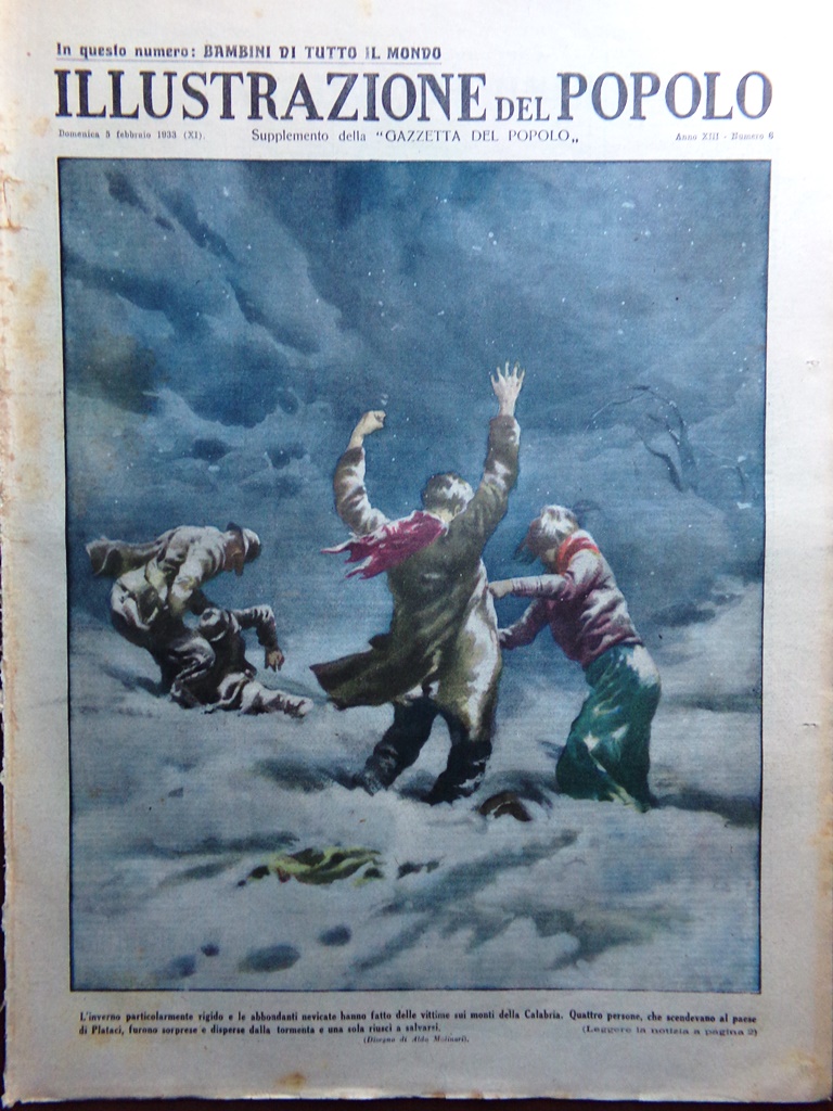 Illustrazione del Popolo 5 Febbraio 1933 Ciclismo Parsifal Wagner Rambova …