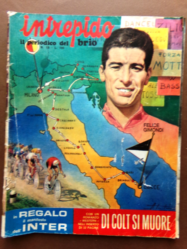 Intrepido del 20 Maggio 1971 Giro d'Italia Gimondi Girardengo Tortora …