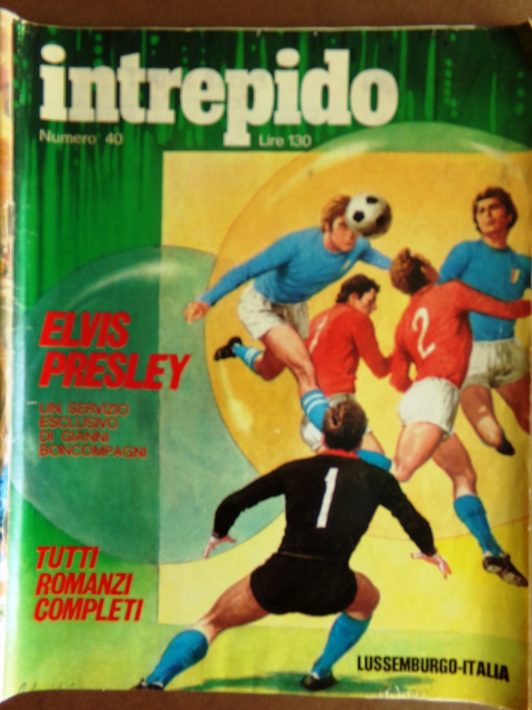 Intrepido del 5 Ottobre 1972 Elvis Presley Bongiorno Carnera Jerry …