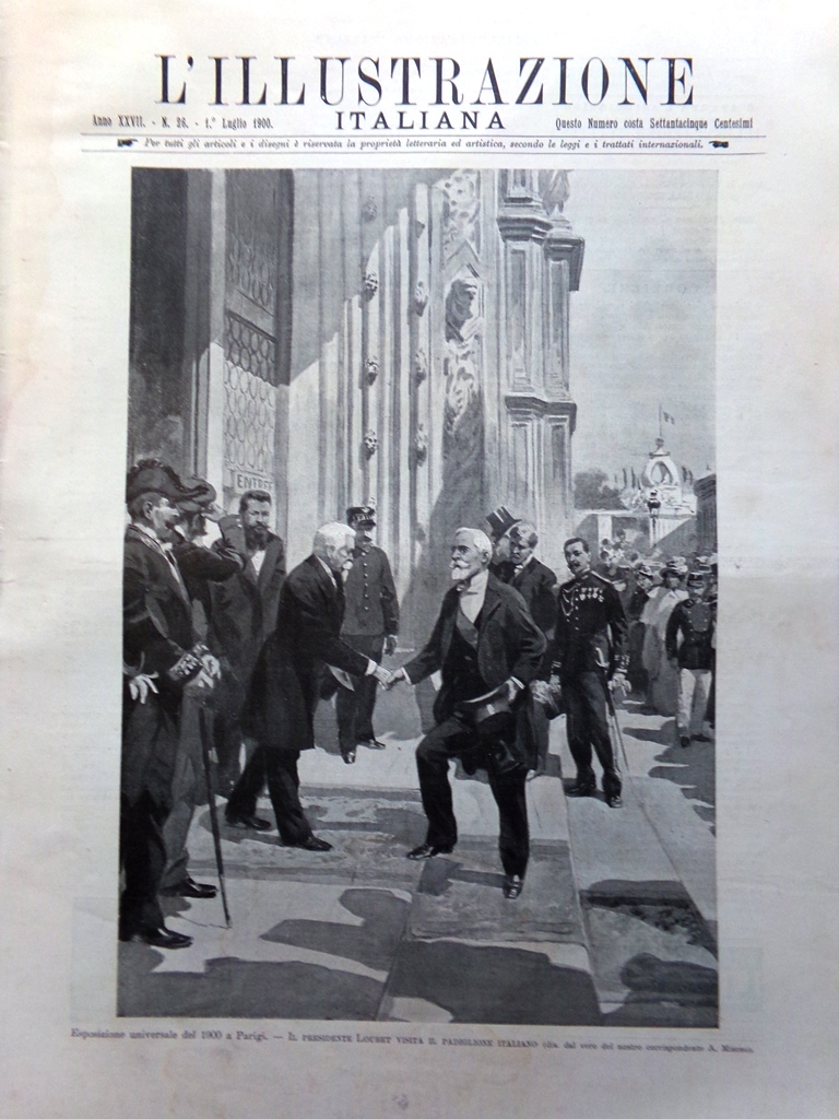 L'Illustrazione Italiana 1 Luglio 1900 Cina Pechino Ministri Aganoor Toro …