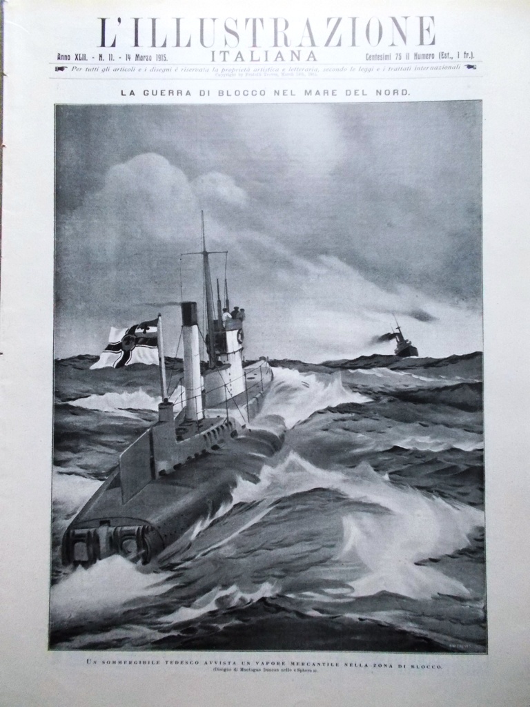 L'illustrazione Italiana 14 Marzo 1915 WW1 Dardanelli Difesa di Anversa …