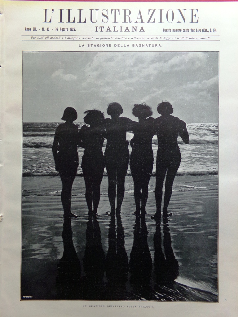 L'Illustrazione Italiana 16 Agosto 1925 Ecuador Torbidi Cina Amaro Case …