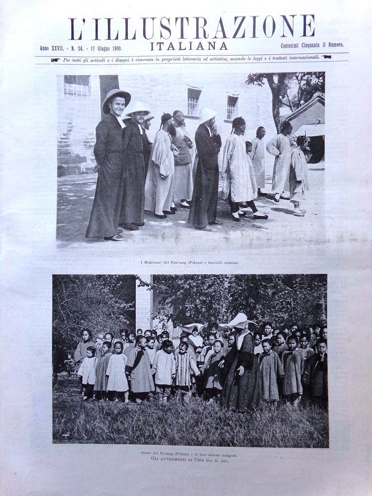 L'Illustrazione Italiana 17 Giugno 1900 Boxers in Cina Venezuela Castelli …