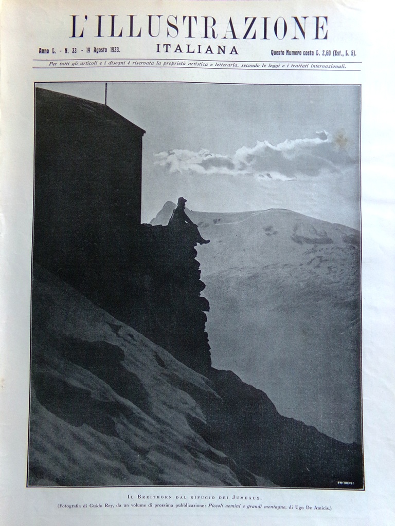 L'Illustrazione Italiana 19 Agosto 1923 Danzica Abruzzo Chieti Ritmica New …