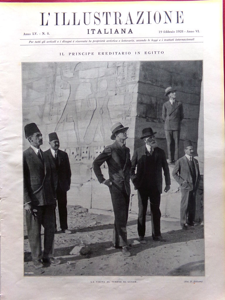 L'Illustrazione Italiana 19 Febbraio 1928 Adolfo De Carolis Teatro Reale …