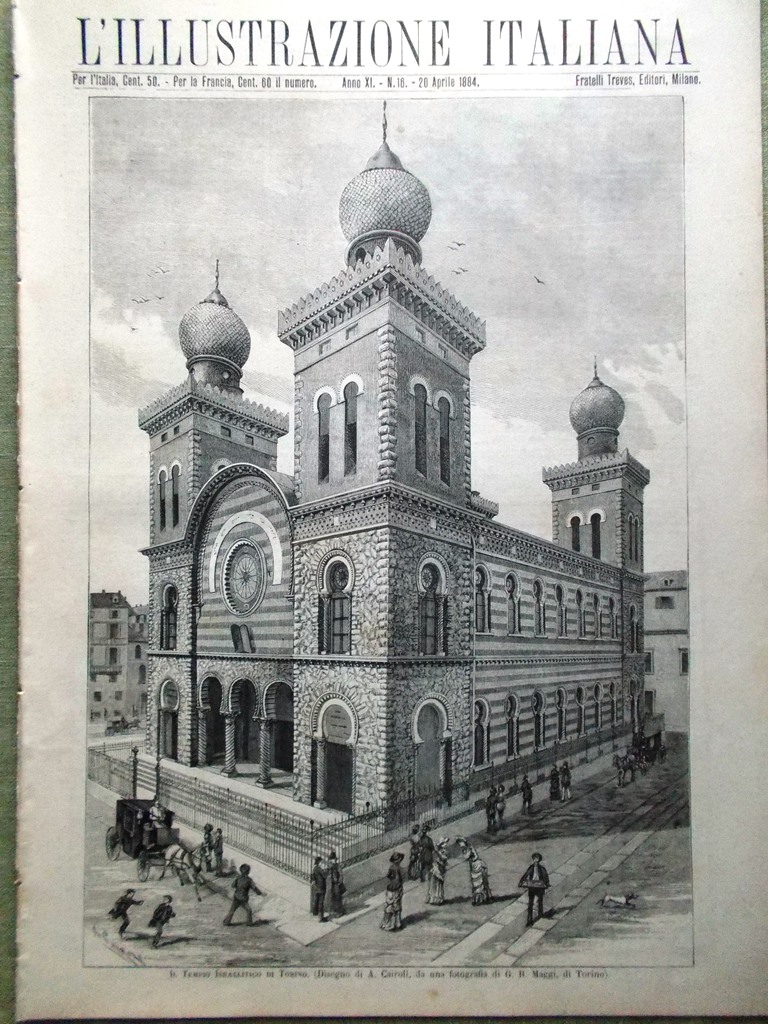 L'Illustrazione Italiana 20 Aprile 1884 Geibel Pompei Como Dumas Rivolta …