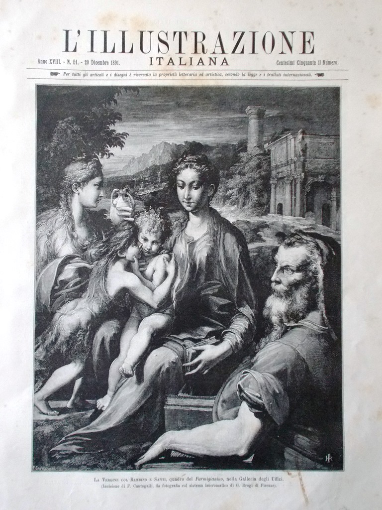 L'Illustrazione Italiana 20 Dicembre 1891 Mistero Natale Strenne Marano Deputati