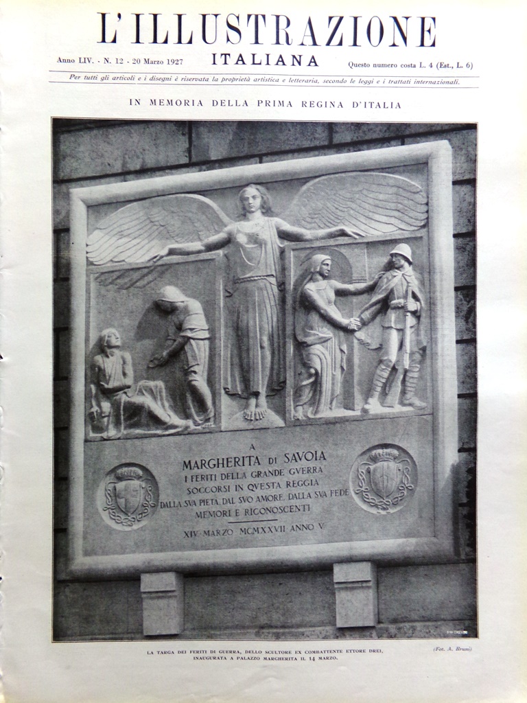 L'Illustrazione Italiana 20 Marzo 1927 Agricoltura Verona Sindacato Giornalisti