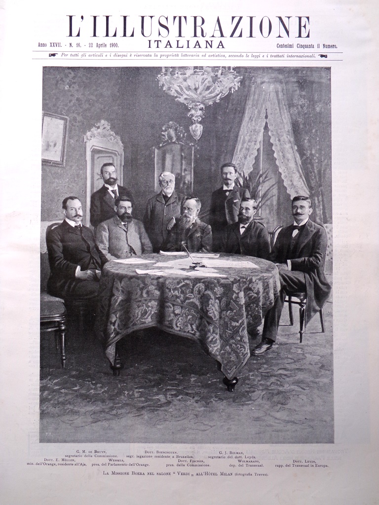 L'Illustrazione Italiana 22 Aprile 1900 Esposizione Parigi Missione Boera Pincio