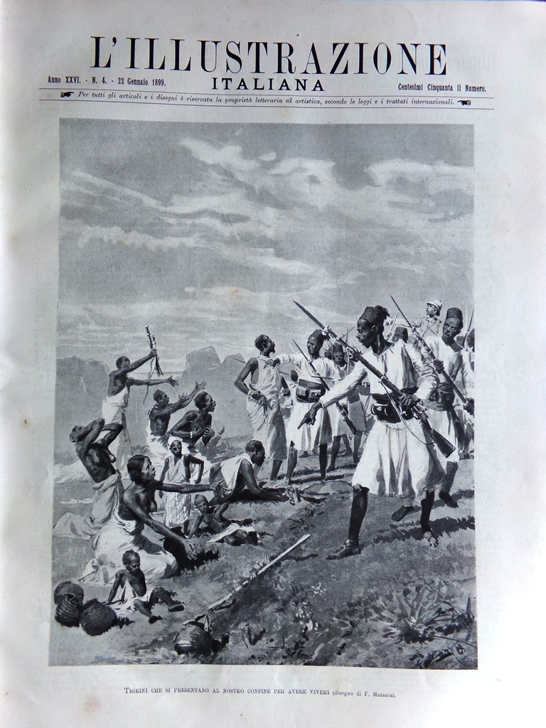 L'Illustrazione Italiana 22 Gennaio 1899 Collegio Mondragone Catania Filippine