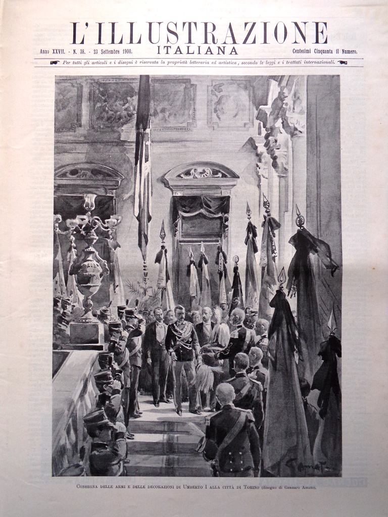 L'Illustrazione Italiana 23 Settembre 1900 Duca Abruzzi Valtellina Juana Romani