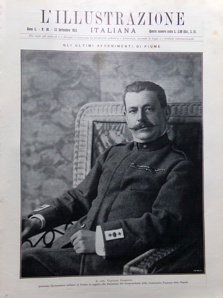 L'Illustrazione Italiana 23 Settembre 1923 Occupazione Corfù Kyoto Grattacieli