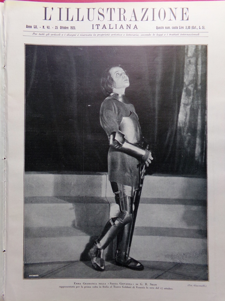 L'Illustrazione Italiana 25 Ottobre 1925 Gramatica Biennale di Monza Corsa …