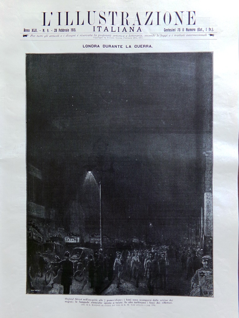 L'illustrazione Italiana 28 Febbraio 1915 WW1 Reiter Novelli Bacci Guerra …