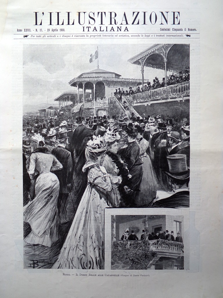 L'Illustrazione Italiana 29 Aprile 1900 Casa Verdi Natale Roma Sienkiewicz …