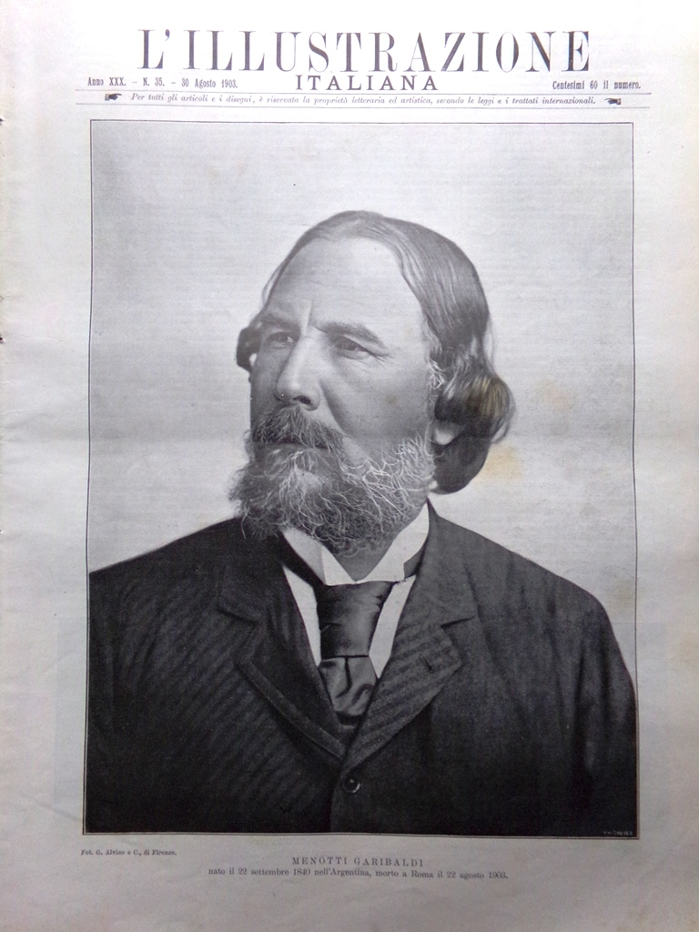 L'Illustrazione Italiana 30 Agosto 1903 Garibaldi Rivolta in Macedonia Sempione