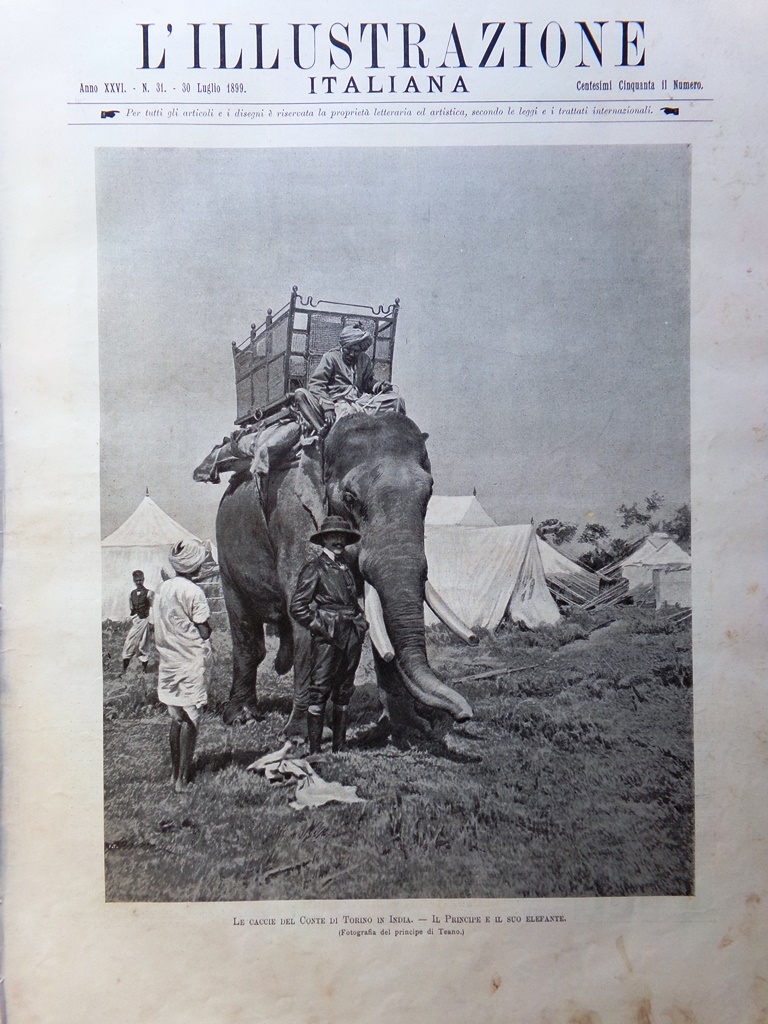 L'Illustrazione Italiana 30 Luglio 1899 Ravenna San Vitale Caccia in …