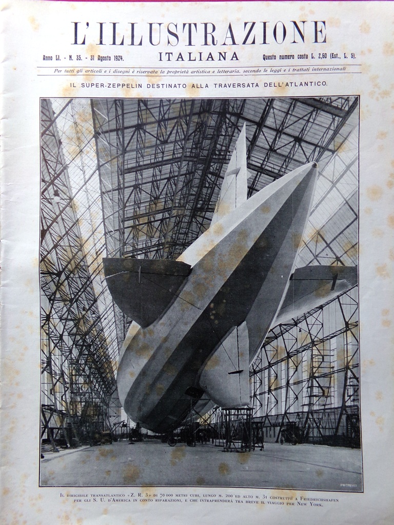 L'Illustrazione Italiana 31 Agosto 1924 Funerali Matteotti Banca Agricola Gleno