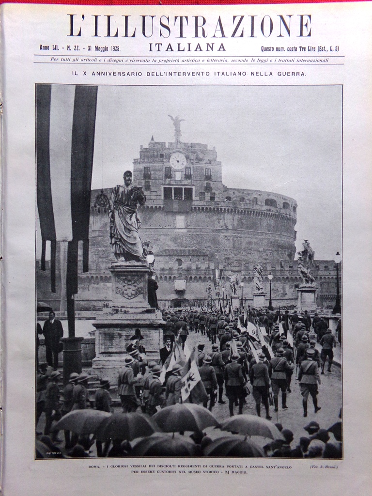 L'Illustrazione Italiana 31 Maggio 1925 Sobrero Siciliani Università Pavia Lopez