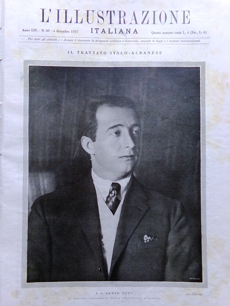 L'Illustrazione Italiana 4 Dicembre 1927 Otello Rovereto Pio XI Brera …
