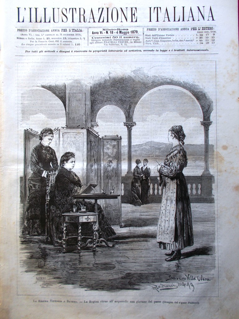 L'Illustrazione Italiana 4 Maggio 1879 Vittoria Baveno Attentati di Pietroburgo